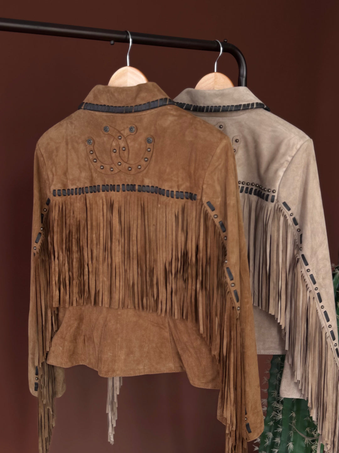 Camel Horse Shoe Jacket