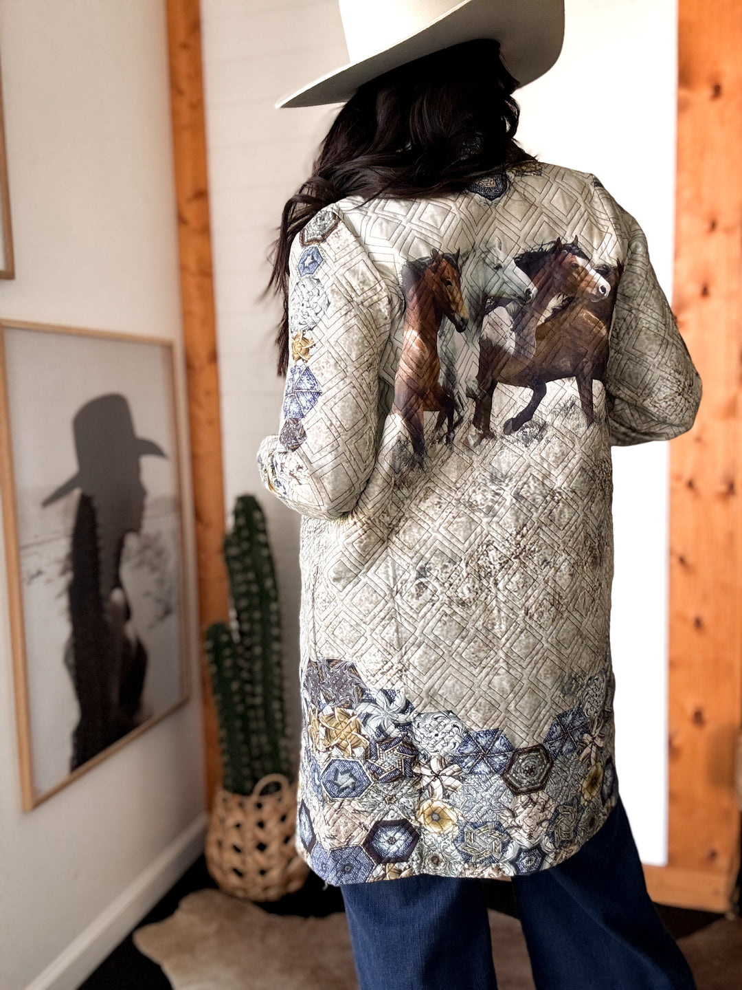 Lovlei Ranch Born To Run Quilted Coat