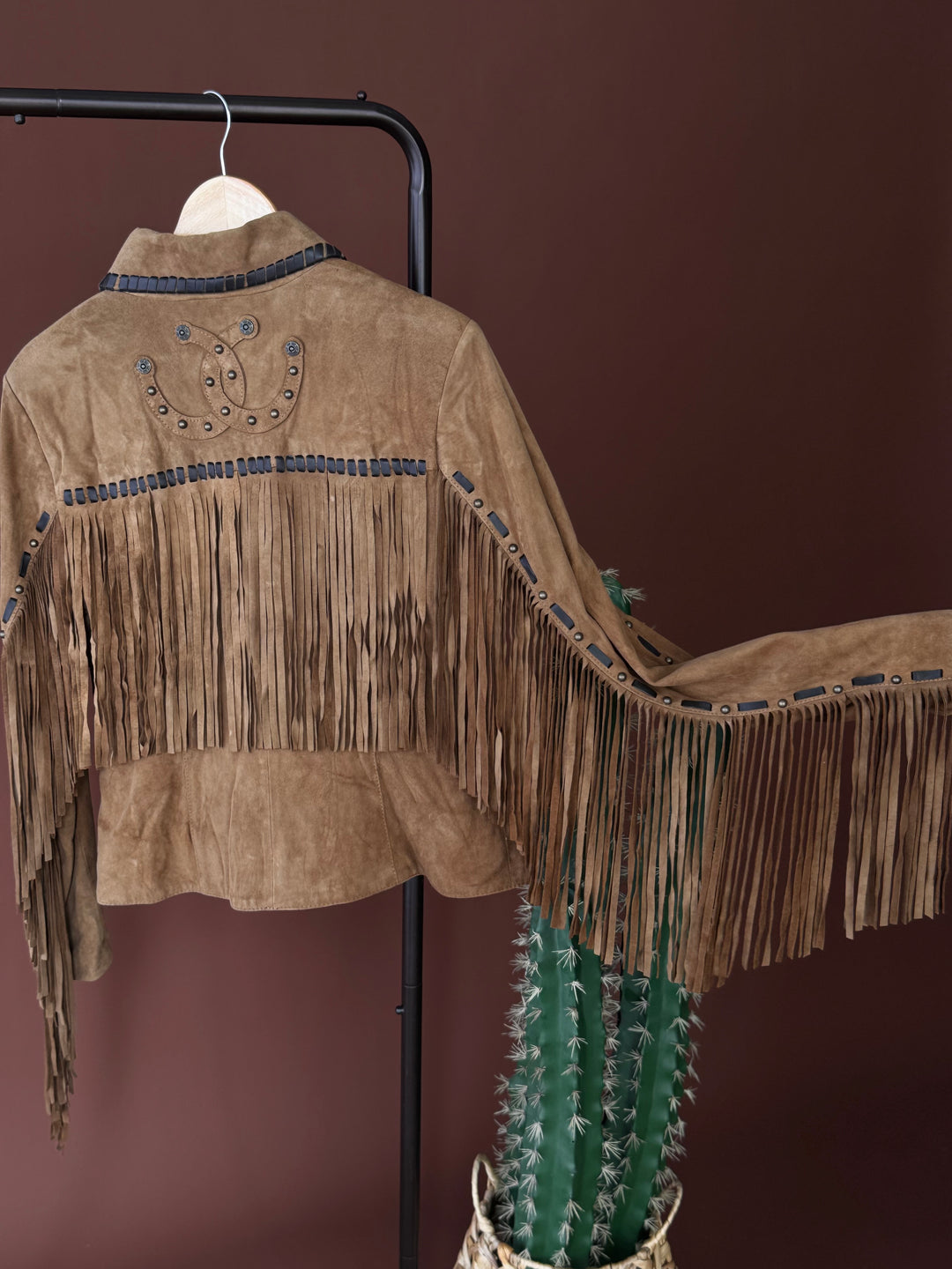 Camel Horse Shoe Jacket