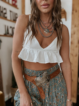 The Wild Boho Maxi Skirt (Deep Teal)