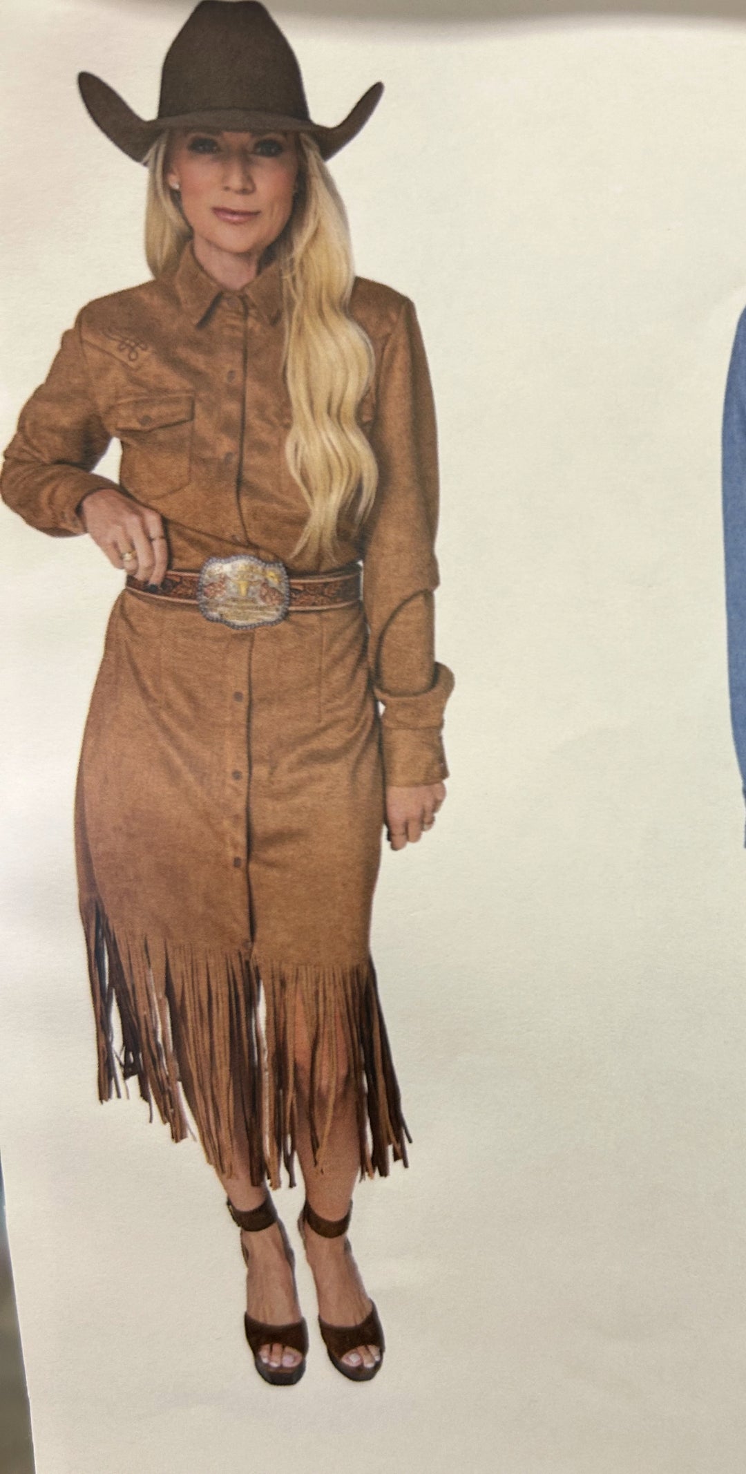 Lovlei Ranch Annabelle Fringe Duster Dress