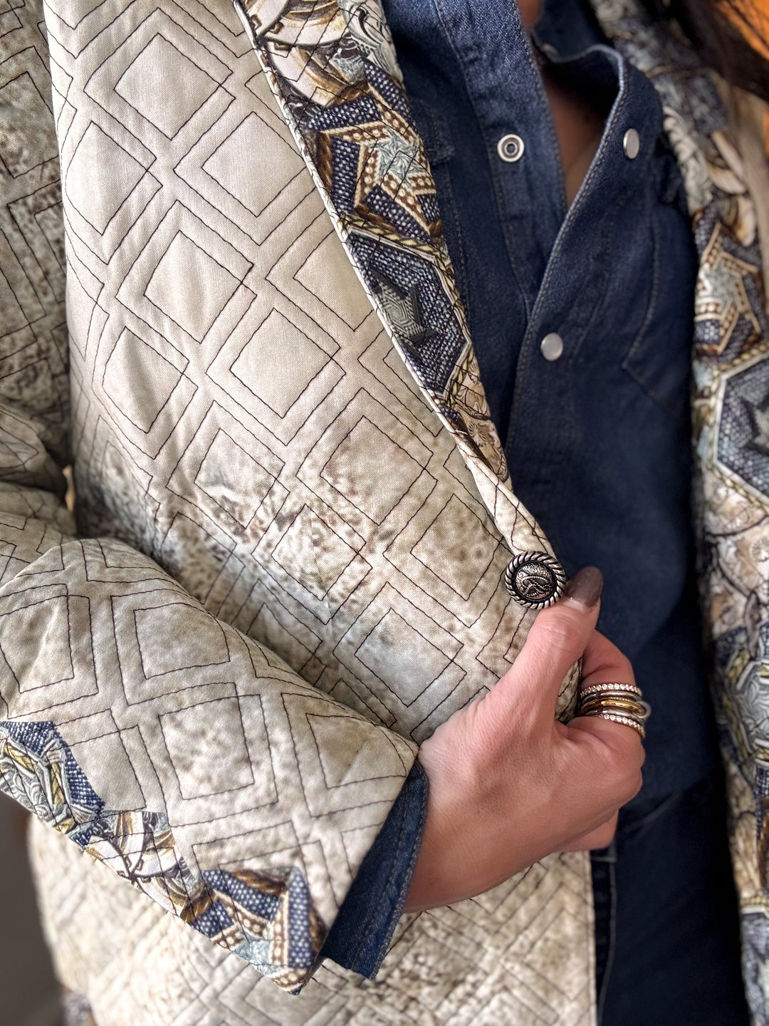 Lovlei Ranch Born To Run Quilted Coat