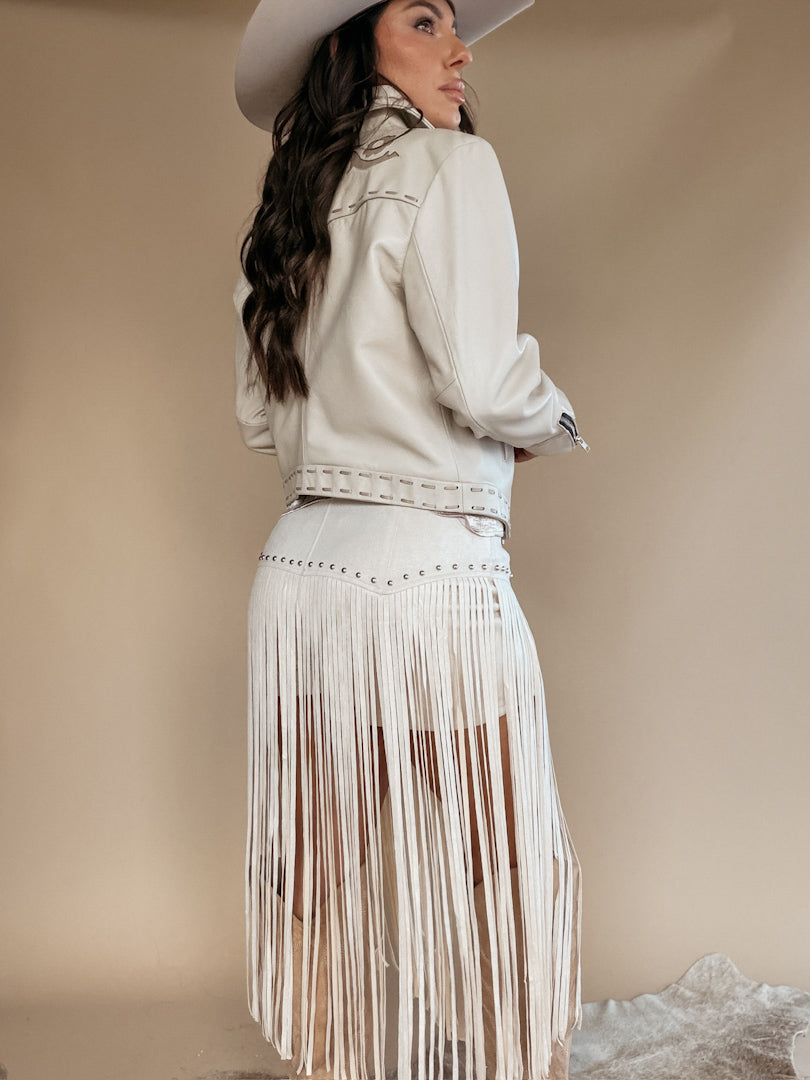 County Line Fringe Shorts