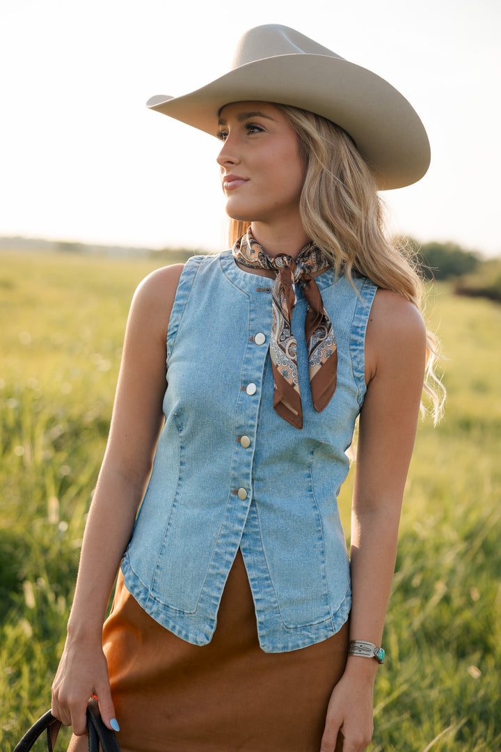 Canyon Paisley Wild Rag