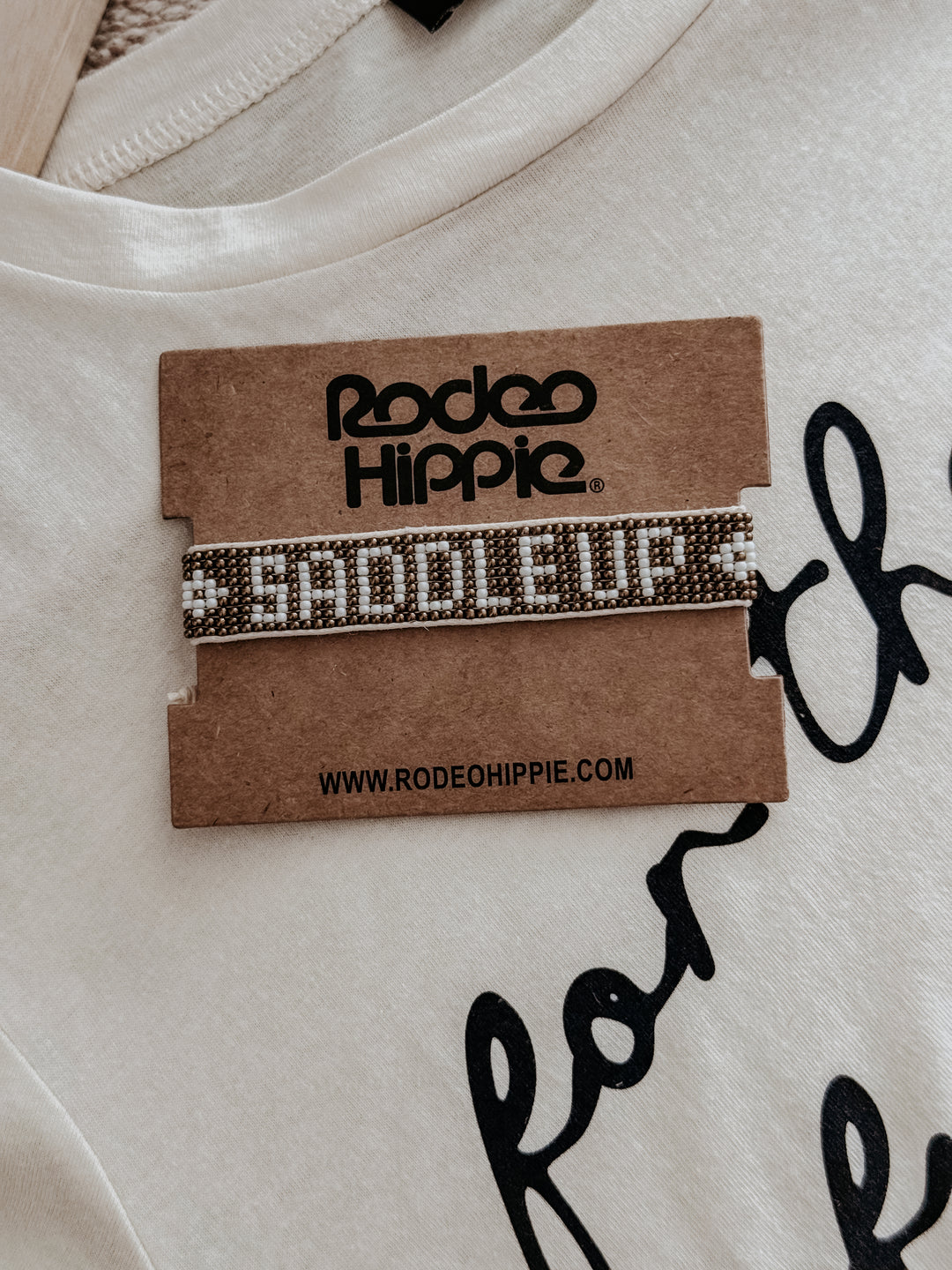 Saddle up Seed Bead Bracelet