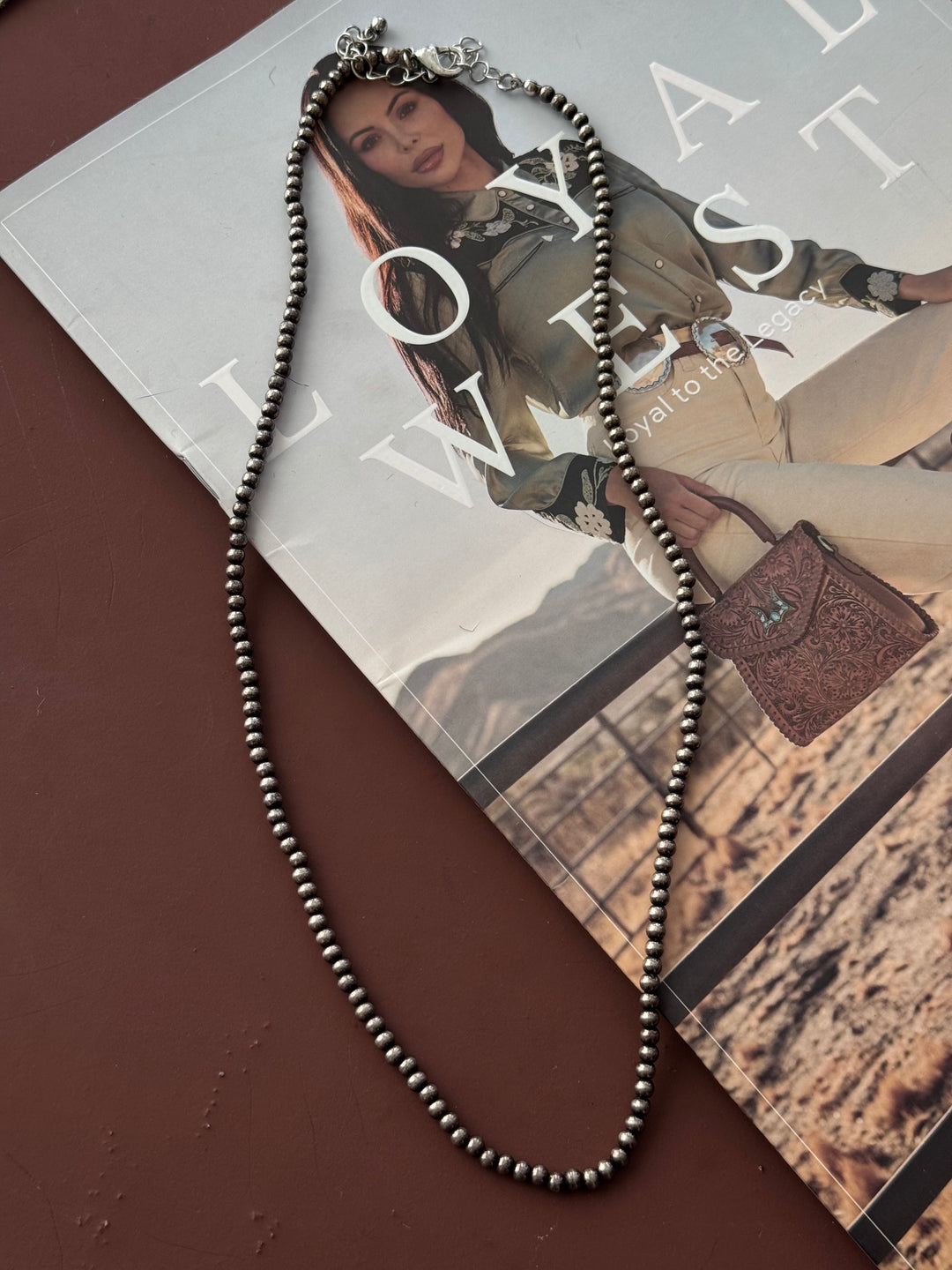 28’’ 4mm Pearled Necklace