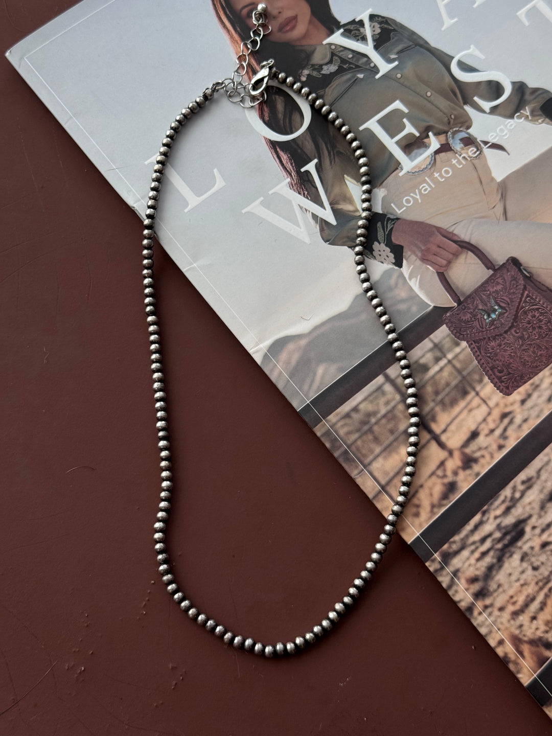 18’’ 4mm Pearled Necklace