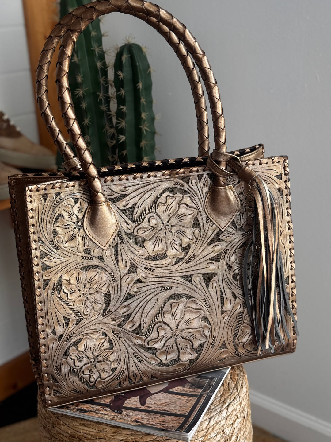 The Marcos Tote (BRONZE)