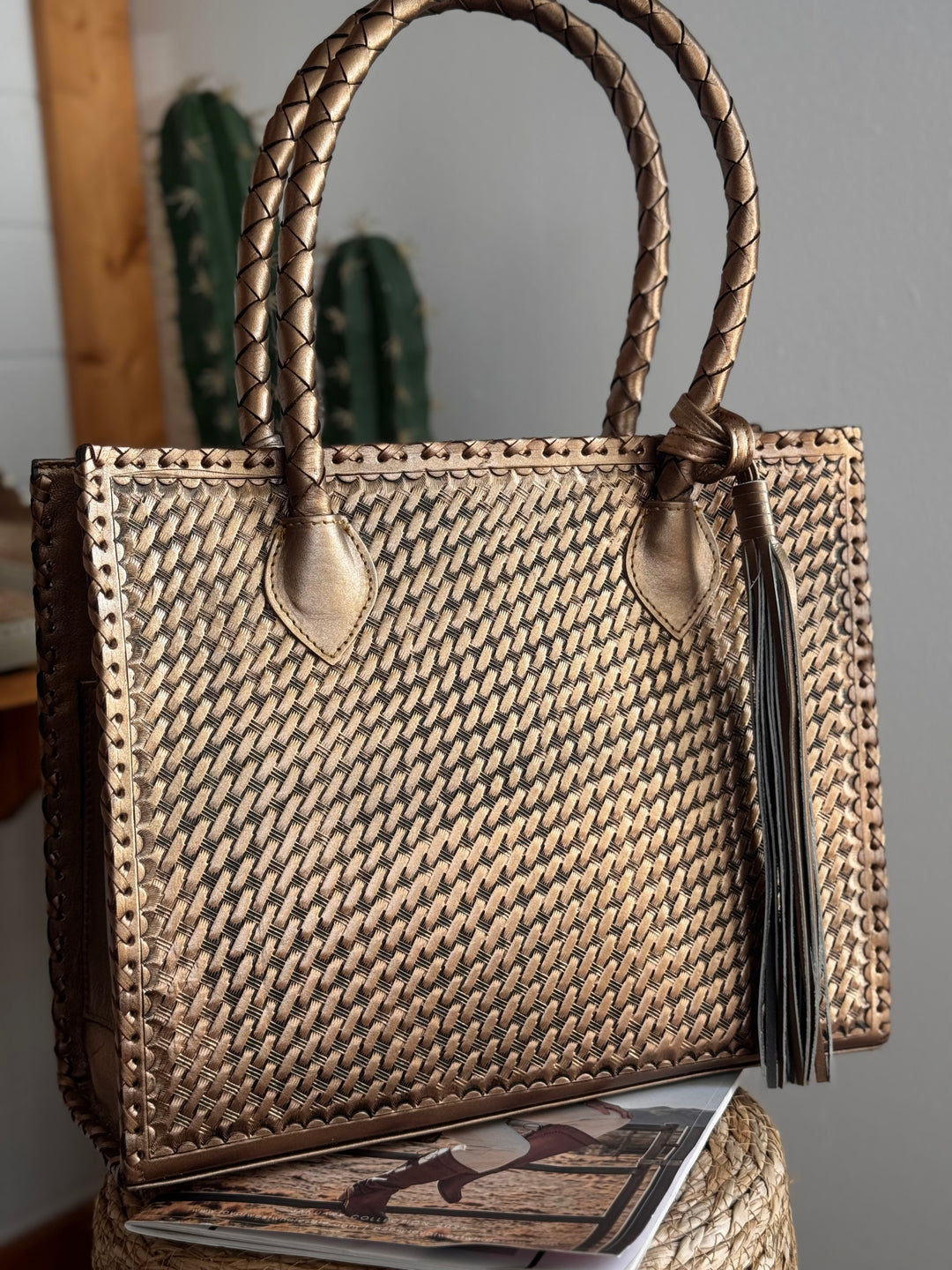 The Marcos Tote (BRONZE)