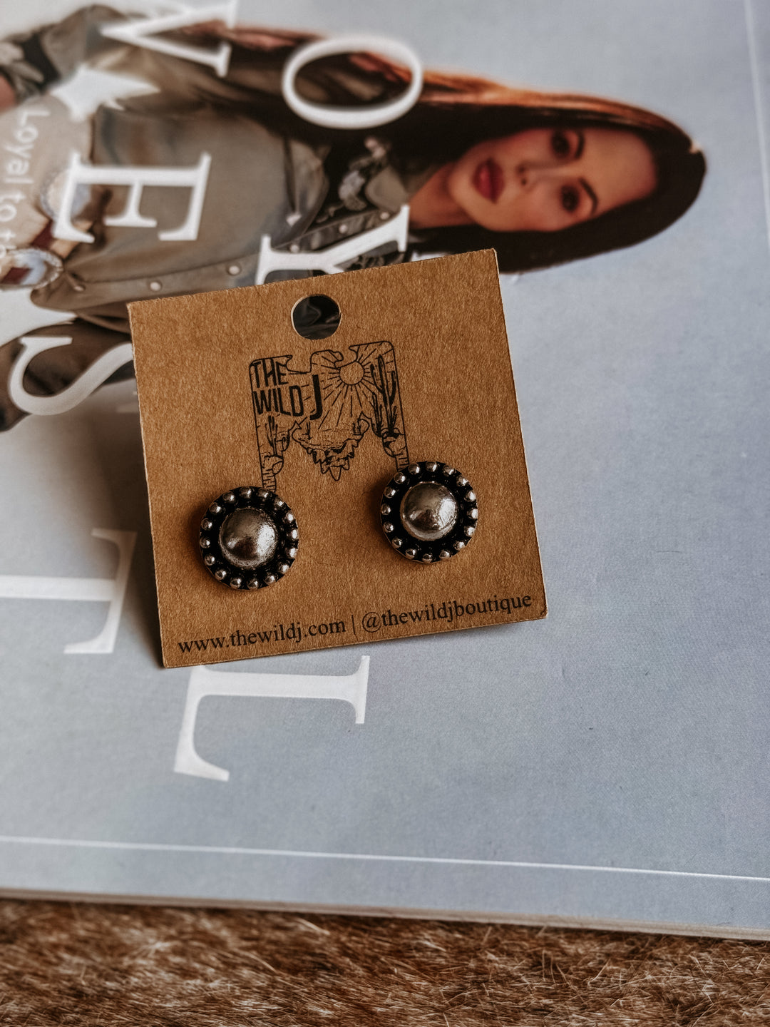 Mini Bubble Button Earrings