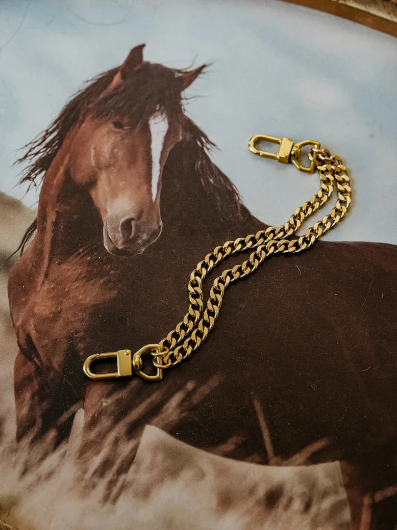 Classic Belt Loop Chain | Gold