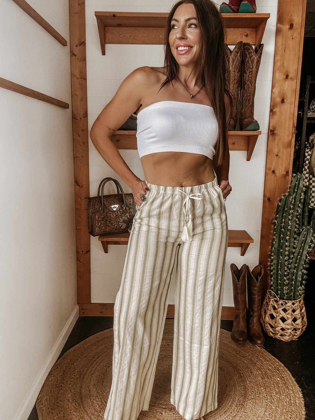 Basic Layering Bandeau Top (White)