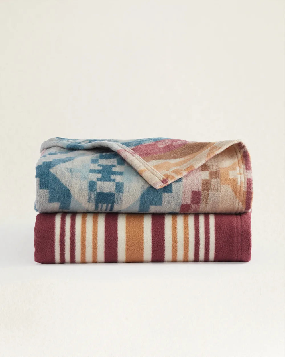 Organic Throw Blanket Gift Set (Sandshell)