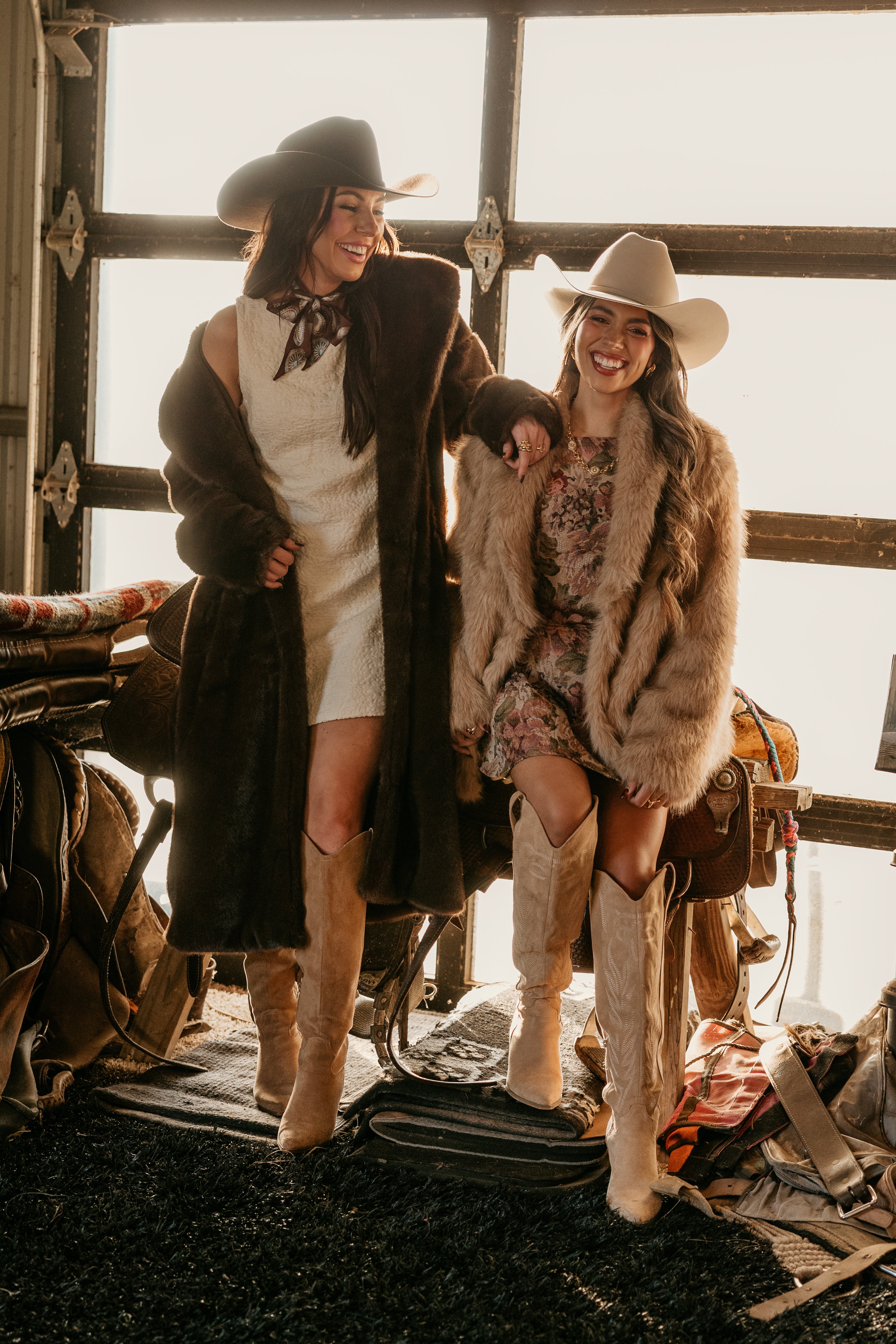 Midnight Luxe Maxi Faux Fur Coat | The Wild J