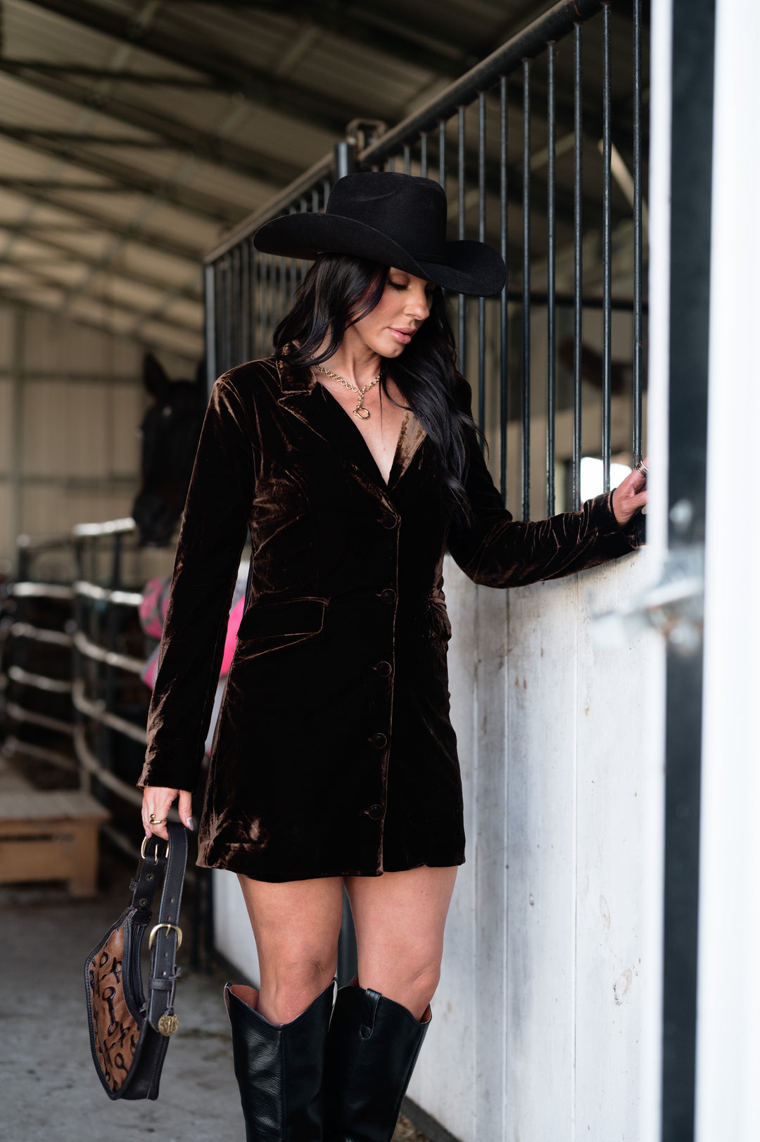 Fringe Blazer Mini Dress