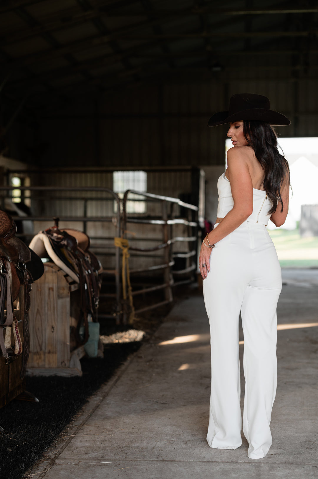 Horse Bit & Luxe Set - White