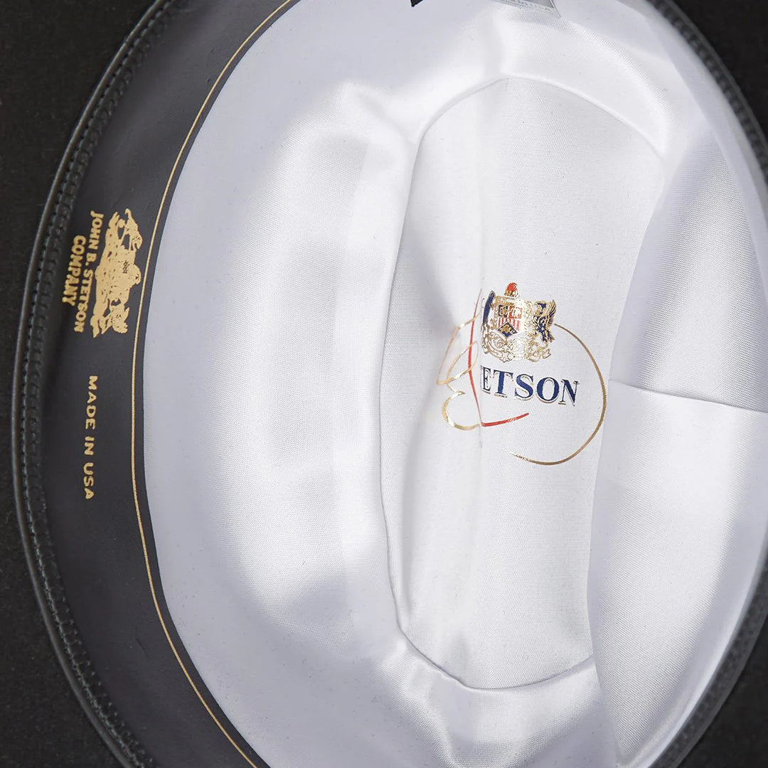 Black 4X Wool Stetson Brenham Cowboy Hat