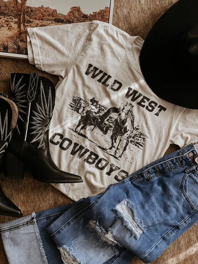 Camiseta mineral del salvaje oeste