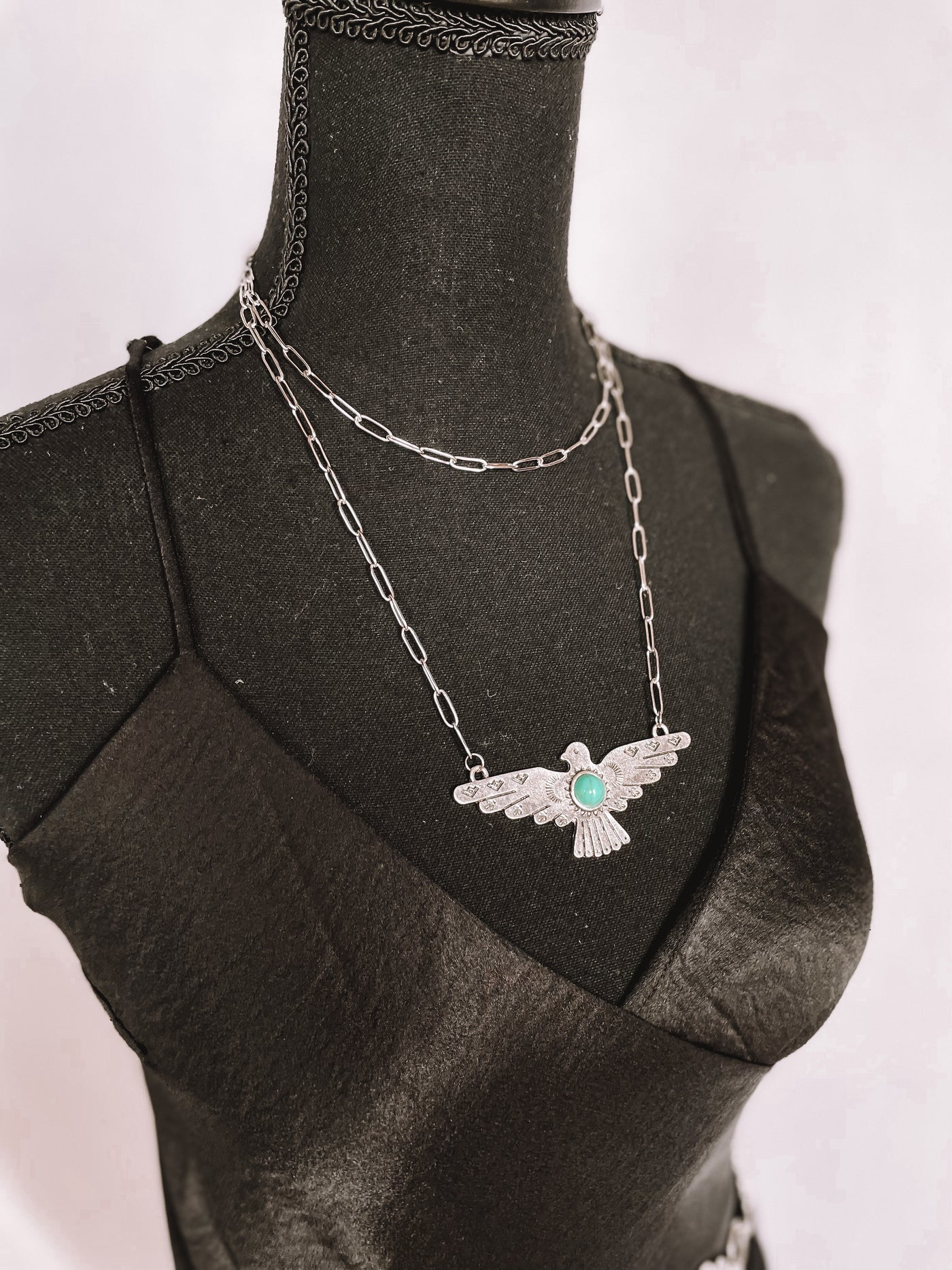 Layered Thunderbird Necklace