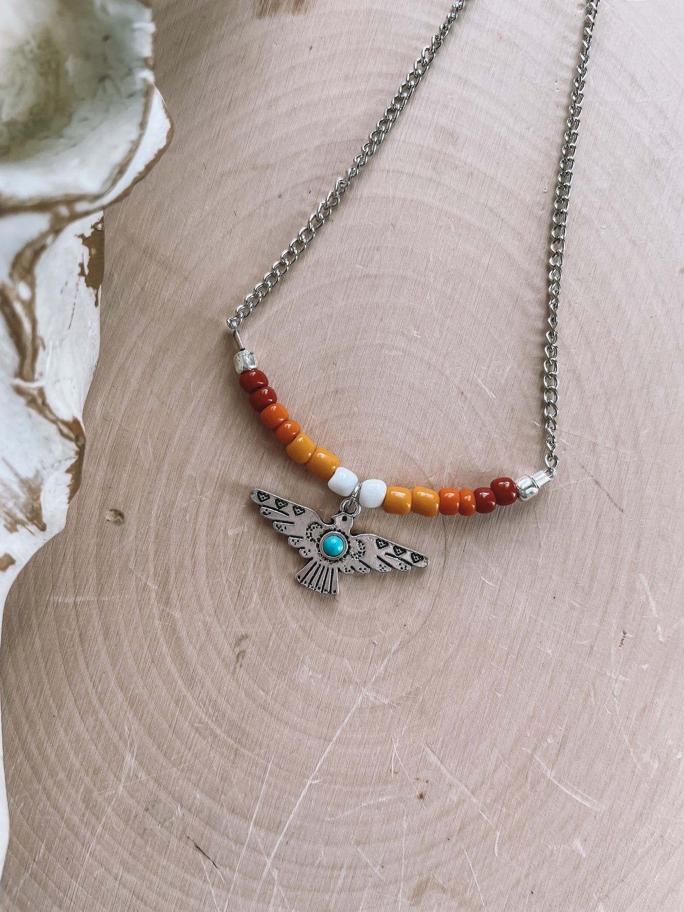 Mini Sunset Thunderbird Necklace