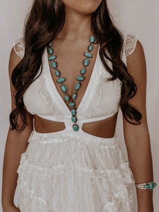 Turquoise Trails Necklace Set