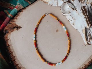 Sunset Necklace *handmade*