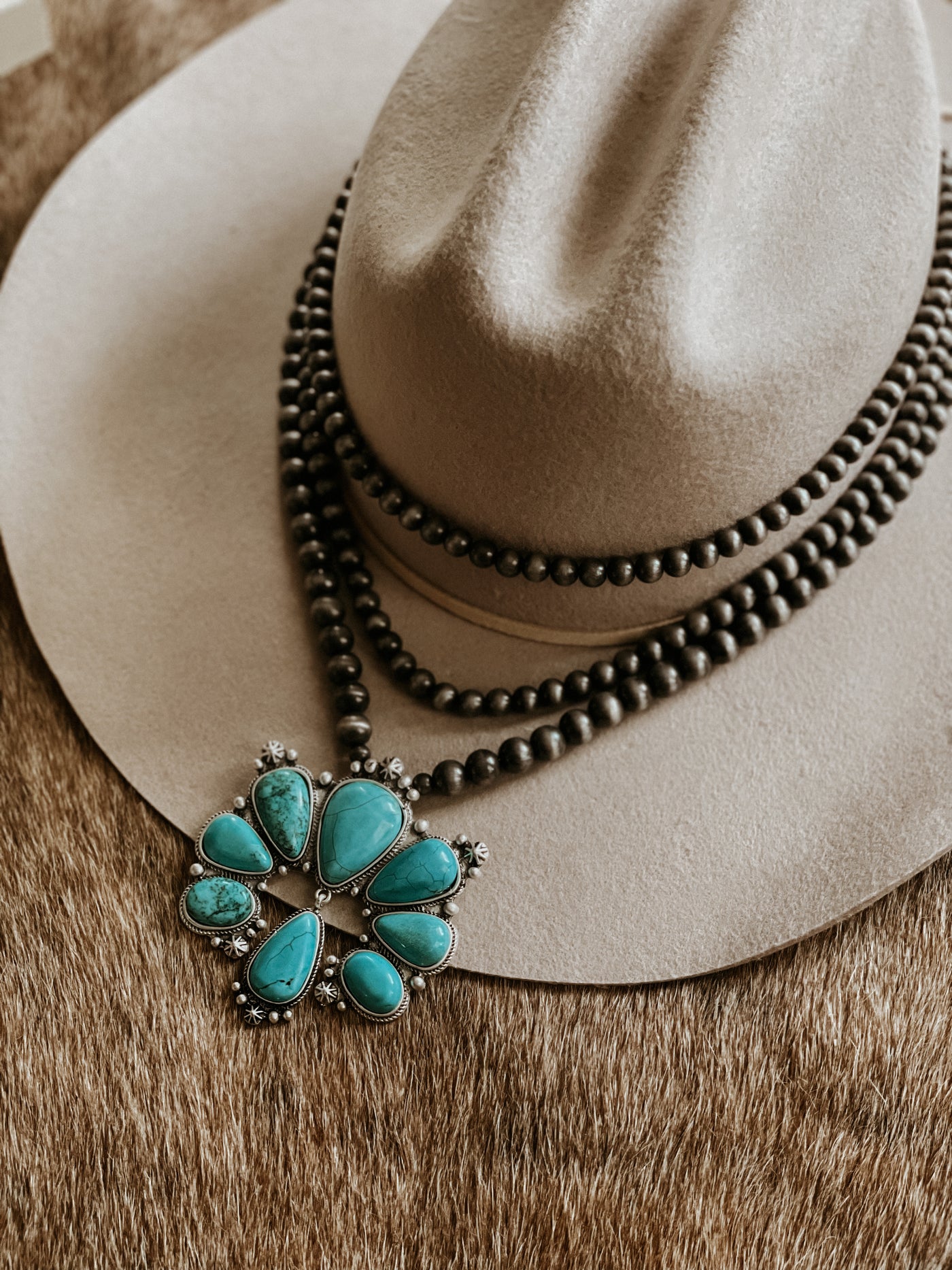 Beaded West Necklace
