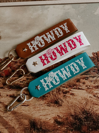 Howdy Key Lanyard