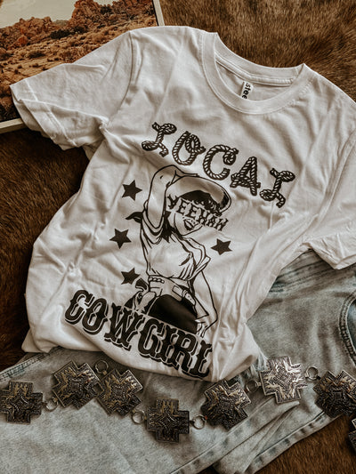 Camiseta gráfica local Cowgirl