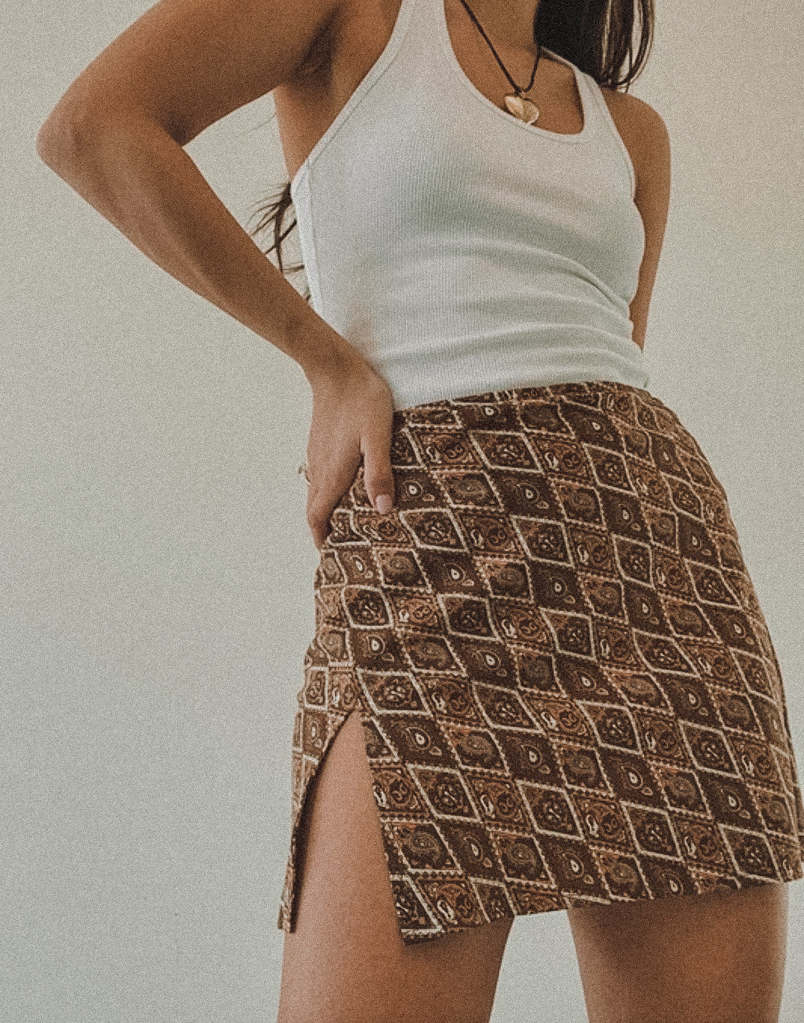 Wild Paisley Skirt